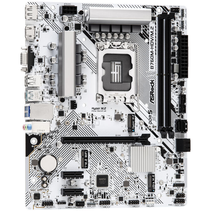 Motherboard ASRock B760M-HDV/M.2 D5 image number 1