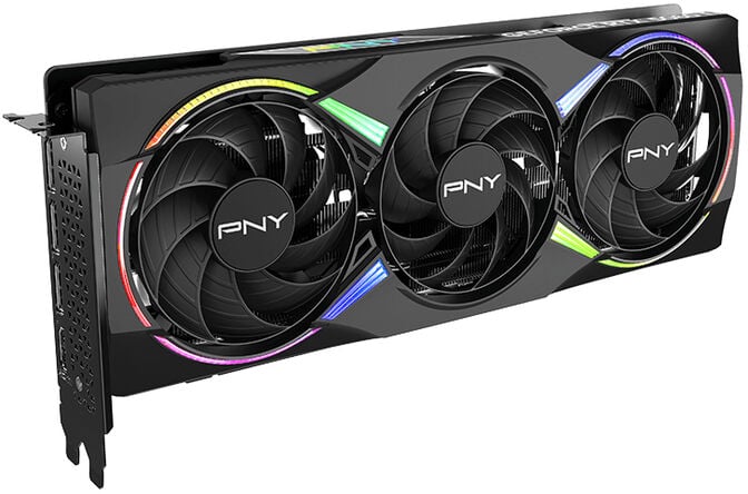 Gr&aacute;fica PNY GeForce&reg; RTX 5060 Ti Gaming RGB Triple Fan OC 16GB GDDR7 DLSS4 image number 2
