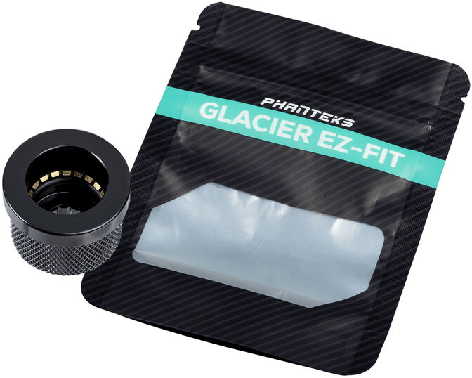Conector Phanteks Glacier EZ-Fit F16G1/4 - Preto image number 4