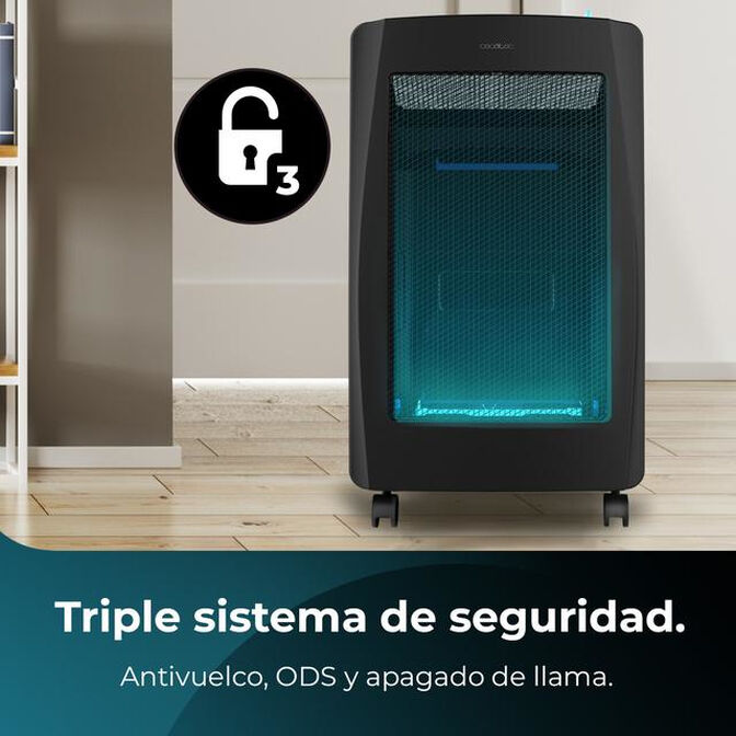 Aquecedor a G&aacute;s Cecotec ReadyWarm 4200 BlueFlame Foldable 4200W image number 10