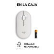 Rato Logitech Pebble 2 M350s Bluetooth Branco image number null