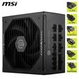 Fonte Modular MSI MAG A1000PLS 1000W 80+ Platinum PCIE 5.1 image number null