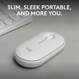 Rato Logitech Pebble 2 M350s Bluetooth Branco image number null