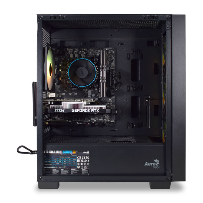 Computador AURA Gamer-PC Intel i3 12100F 16GB DDR4 500GB RTX 3050 WiFi W11 image number 2