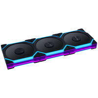 Ventoinha Lian Li UNI FAN SL120 FLEX Wireless Preto 120mm (Pack 3)