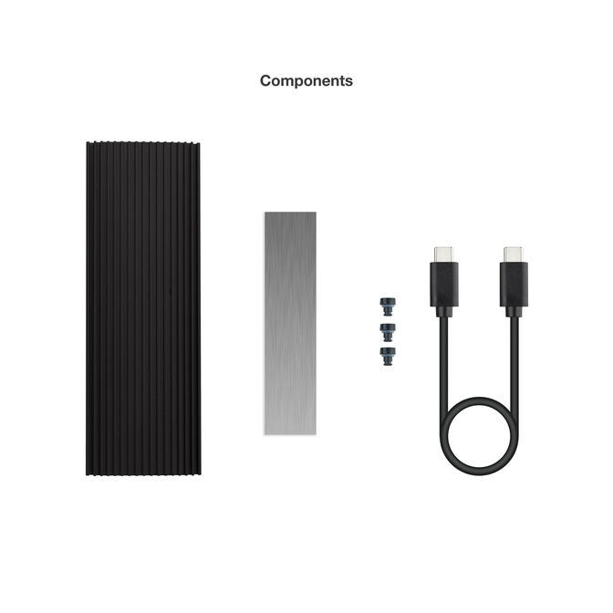Caixa SSD Tooq TQE-2230B M.2 NVMe PCIe USB3.1 Gen 2 Preto image number 7