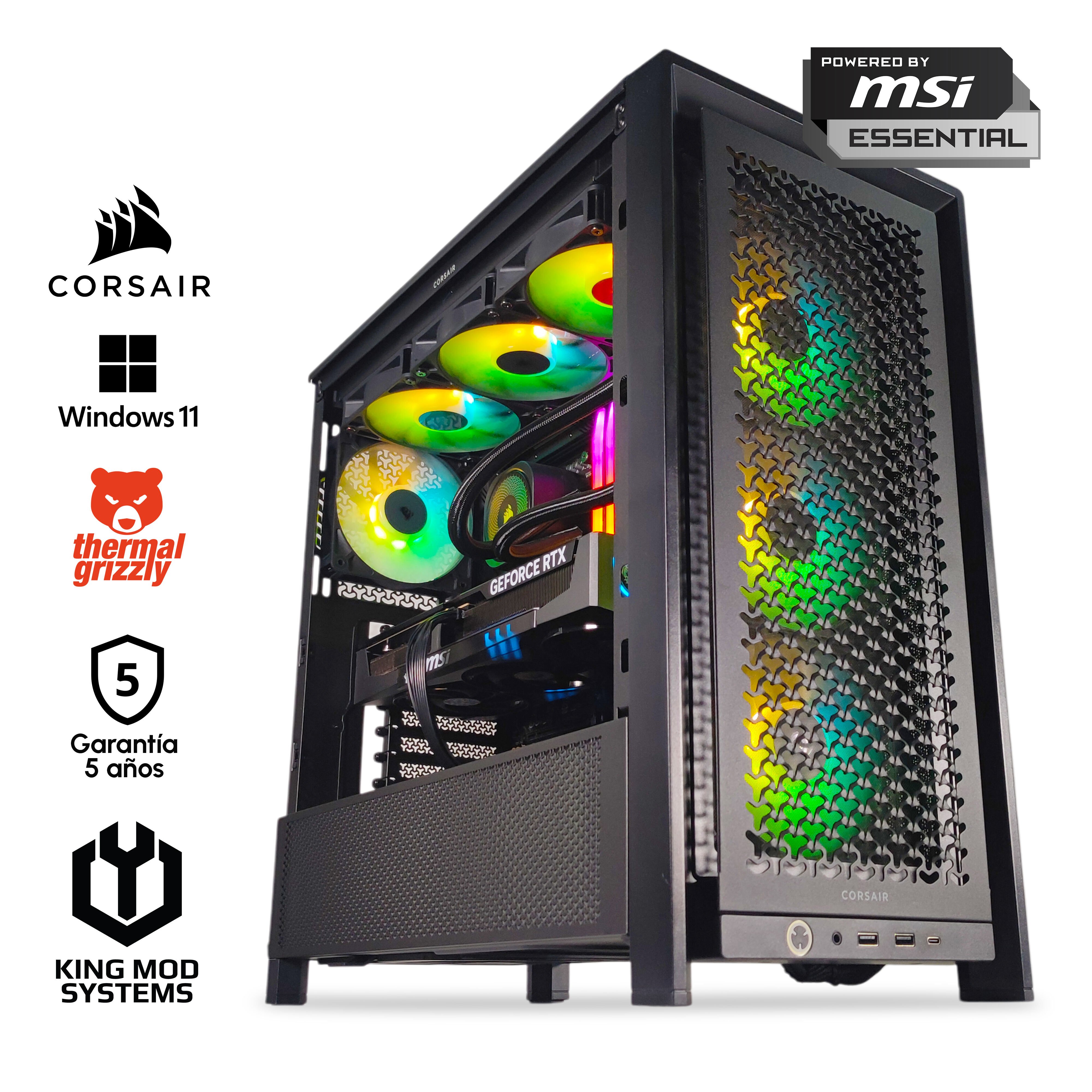 Computador King Mod Gamer-PC x iCUE Ryzen 7 9700X 32GB DDR5 1TB RTX 5070 WiFi W11