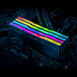 KLEVV Kit 32GB (2 x 16GB) DDR5 CRAS V 6000MHz CL28 RGB Obsidian Black (Intel XMP/AMD Expo) image number null