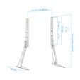 Suporte de Mesa Tooq 32" 70" Max. 50Kg image number null