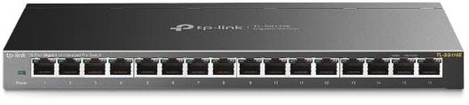 Switch TP-Link SG116E 16 Portas Gigabit Easy Smart Switch image number 1