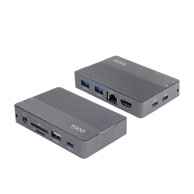 Caixa SSD com HUB Tooq TQE-2242G M.2 NGFF/NVMe USB3.2 Gen 2 image number 1