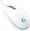 Rato Gaming Logitech G Series G203 LightSync RGB 8000DPI Branco