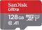 Cart&atilde;o SanDisk Ultra MicroSDHC/SDXC C10 A1 UHS-I 128GB