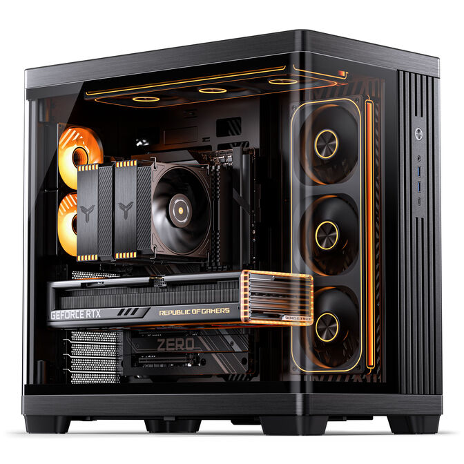 Caixa ATX Jonsbo TK-4 Vidro Temperado Preto image number 5