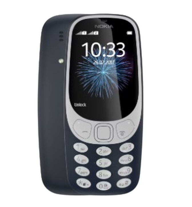 Telem&oacute;vel Nokia 3310 (2017) 2G 2.4" Dual SIM Cinzento image number 0
