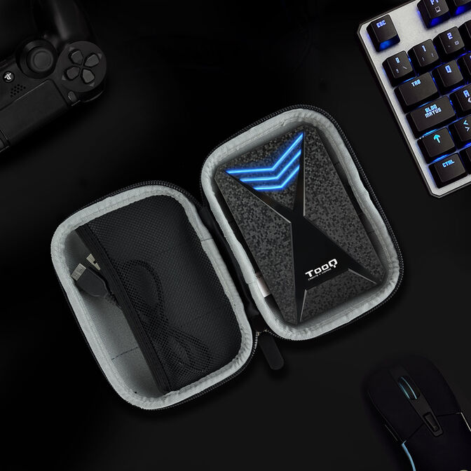 Caixa Protectora Tooq Discos 2.5" Preto (E2501) image number 3