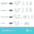 Repetidor TP-Link TL-WA1801 AX1800 Dual-Band Wi-Fi 6 image number null