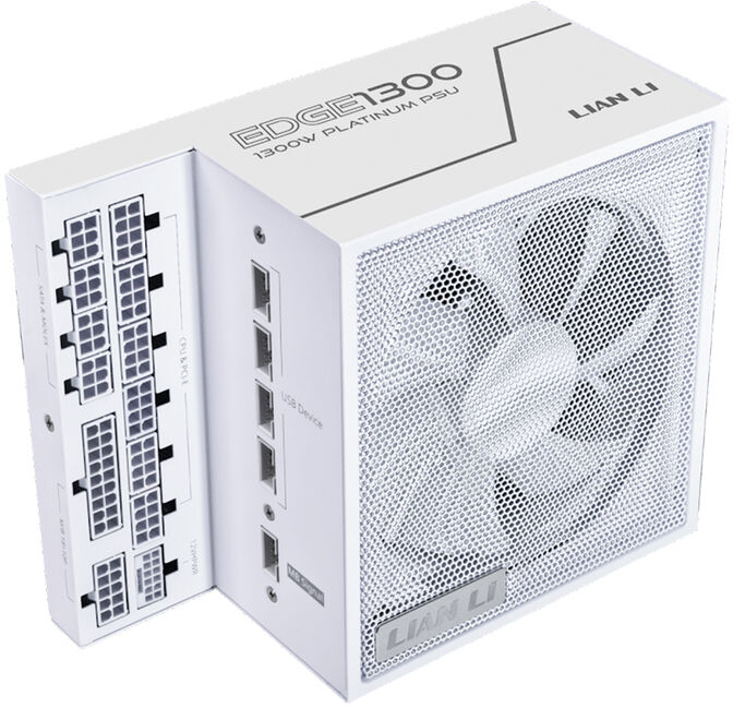 Fonte Modular Lian Li Edge 1300W 80+ Platinum Branco image number 0