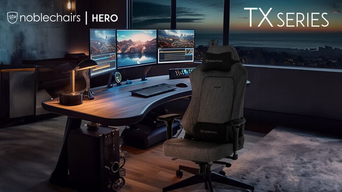 Cadeira noblechairs HERO TX - Antracite image number 7