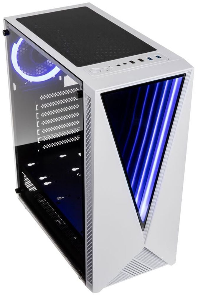 Caixa ATX Kolink VOID RGB Vidro Temperado Branco image number 1