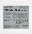 Fonte Montech Titan PLA 1200W 80 Plus Platinum PCIE5 (Cybenetics Platinum) image number null