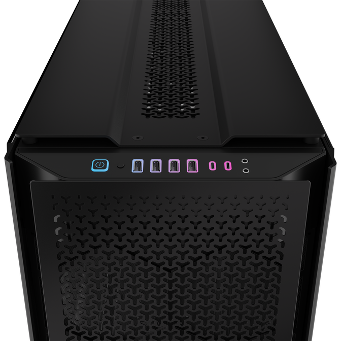 Caixa E-ATX Corsair 9000D RGB Airflow Preta Vidro Temperado image number 5