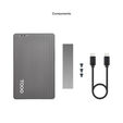 Caixa SSD com HUB Tooq TQE-2242G M.2 NGFF/NVMe USB3.2 Gen 2 image number null