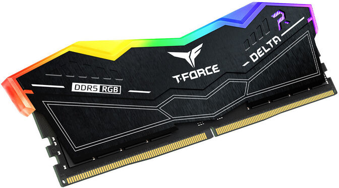 Team Group Kit 32GB (2 x 16GB) DDR5 6400MHz Delta RGB Preto CL32 image number 3