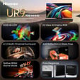 Televis&atilde;o Hisense 85UR9S 85" RGB Mini LED UltraHD 4K VIDAA image number null