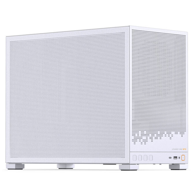 Caixa Micro-ATX Jonsbo D32 STD MESH Vidro Temperado Branco image number 0