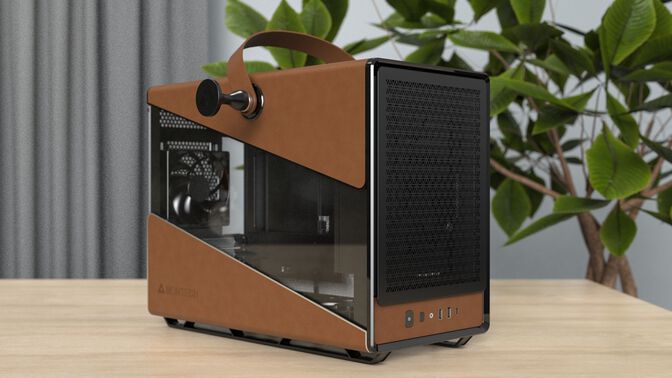 Caixa Micro-ATX Montech Heritage Pro Preto image number 8