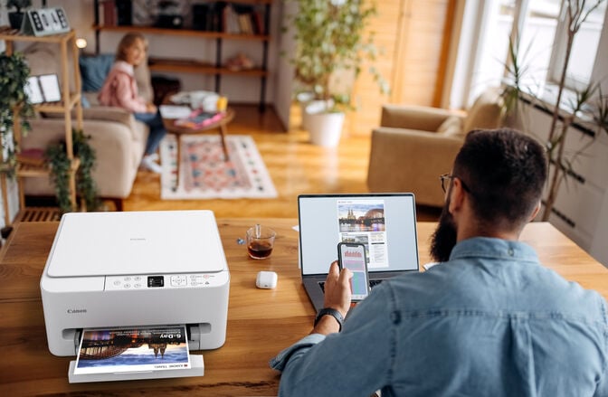 Multifunc&otilde;es Canon PIXMA TS6550i WiFi image number 14