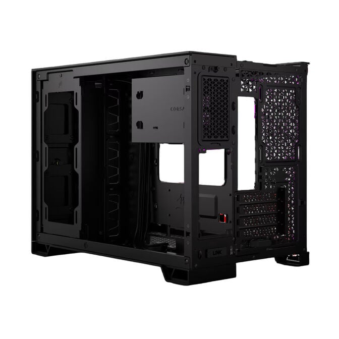 Caixa Micro-ATX Corsair 2500D Airflow Preta Vidro Temperado image number 3