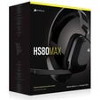 Headset Corsair HS80 MAX Gaming Wireless Steel Gray image number null