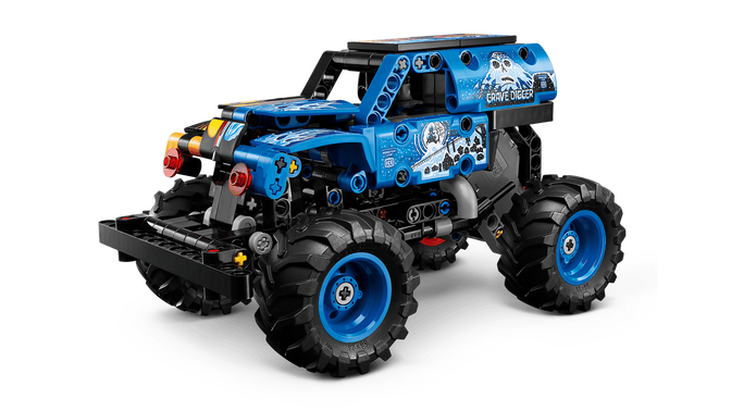 LEGO Technic: Monster Jam Grave Digger Fogo e Gelo, 263 Pe&ccedil;as (42219) image number 2