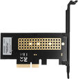 Adaptador PCIe-3.0-x4 AXAGON PCEM2-N, 1x M.2/NVMe/SSD com dissipador passivo image number null