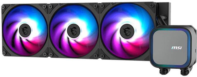 Water Cooler CPU MSI MAG CORELIQUID A13 360mm ARGB Preto image number 0