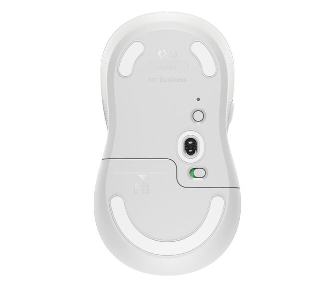 Rato Logitech Signature M650 L for Business 4000DPI Wireless/Bluetooth Branco image number 2