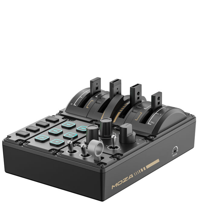 Painel MOZA Racing MTQ Throttle Panel image number 3