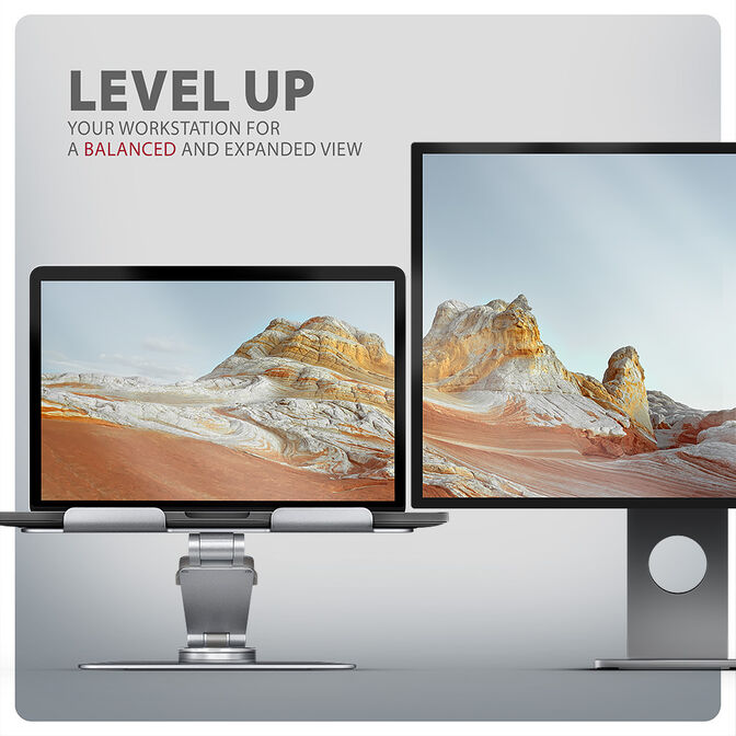 Suporte Elevat&oacute;rio Rotativo AXAGON STND-LR para Port&aacute;teis 10"-16" image number 16