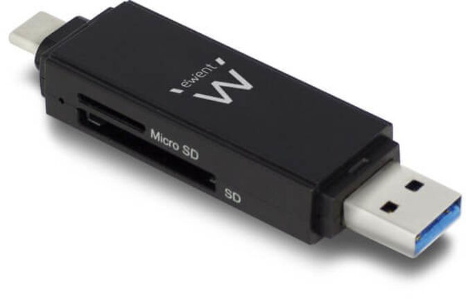 Leitor de Cart&otilde;es Ewent All-in-One USB 3.1 Gen 1 Tipo C / Tipo A image number 0