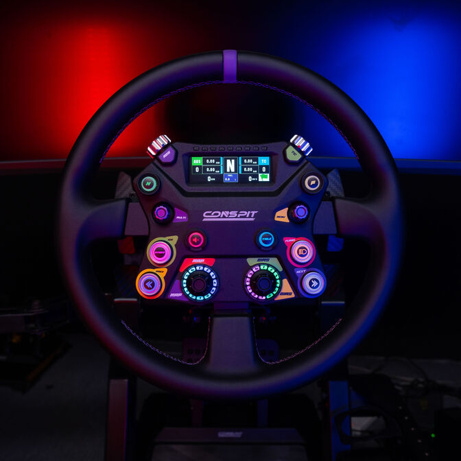 Volante Conspit 310 APEX, ARGB, Display 2.99", Dual Paddles 310mm image number 11