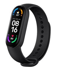 Pulseira de Atividade Xiaomi Mi Smart Band 6 Preta