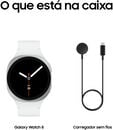 Smartwatch Samsung Galaxy Watch 8 40mm LTE Prateado image number null