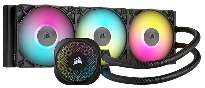Water Cooler CPU Corsair iCUE LINK TITAN 360 RX RGB 360mm Preto image number 0