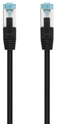 Cabo de Rede Nanocable RJ45 LSZH CAT.7 600MHZ SFTP AWG26 30 CM Preto image number null