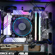 Computador AURA Gamer-PC Powered by ASUS Intel i5 14400F 32GB DDR5 1TB RTX 5060 Ti WiFi W11 image number null