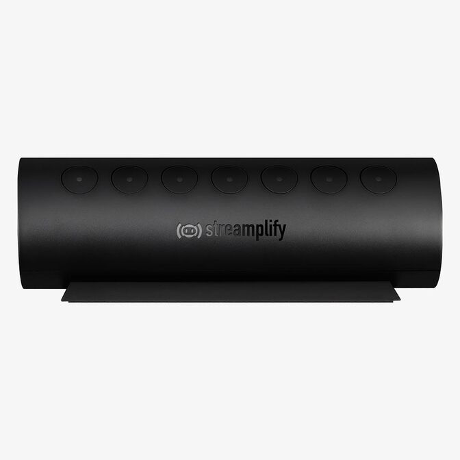 HUB Streamplify CTRL 7 Slot RGB 12V EU - Preto image number 0