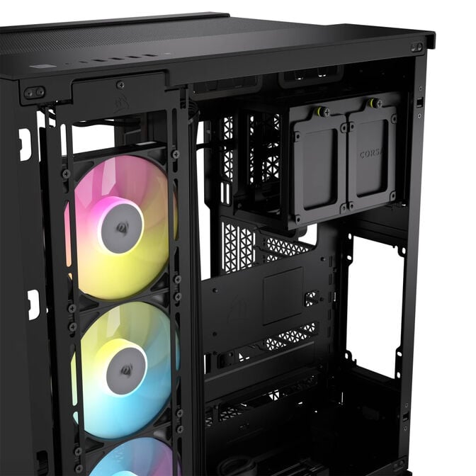 Caixa ATX Corsair iCue LINK 6500X Preta Vidro Temperado image number 1