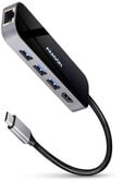 Multiport-Hub AXAGON HMC-6GL USB-Hub, 3x USB-3.0, 1x RJ-45, 1x HDMI image number null